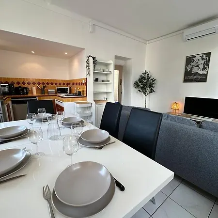 Daire Lumiere De Provence - Charming, Parking, Ac, Cosy Cannes